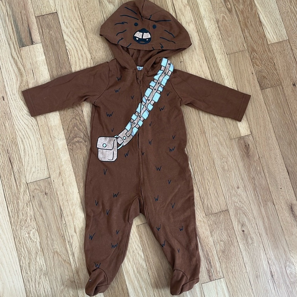 6-9 months Star Wars Wookie Chewbacca outfit costume Halloween
